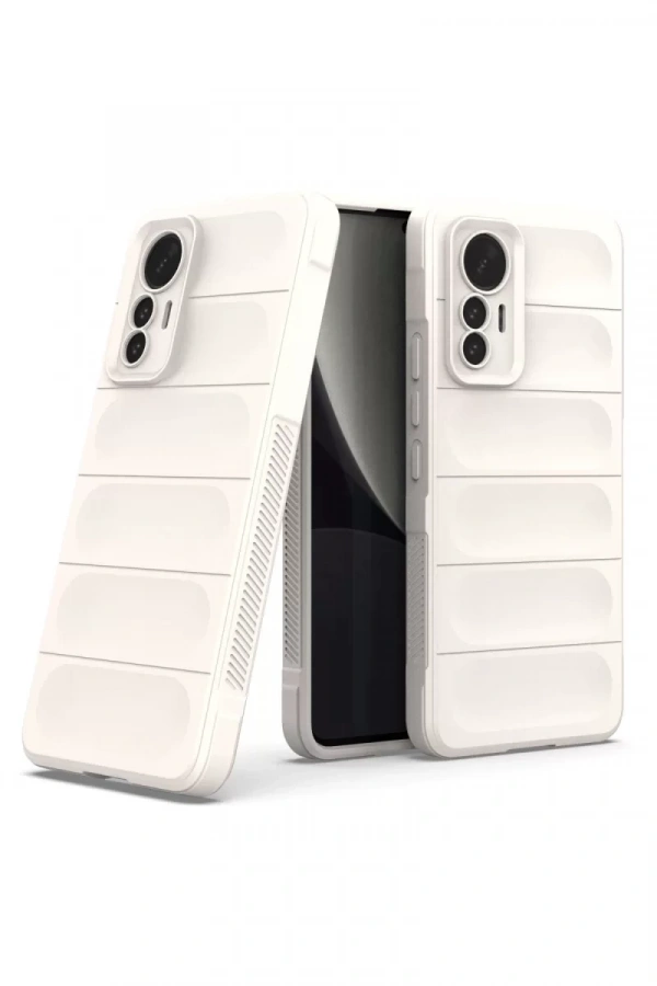 Xiaomi Mi 12 Lite Kılıf Optimum Silikon - Krem