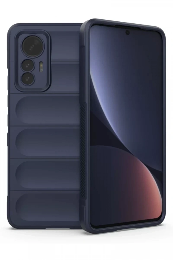 Xiaomi Mi 12 Lite Kılıf Optimum Silikon - Lacivert