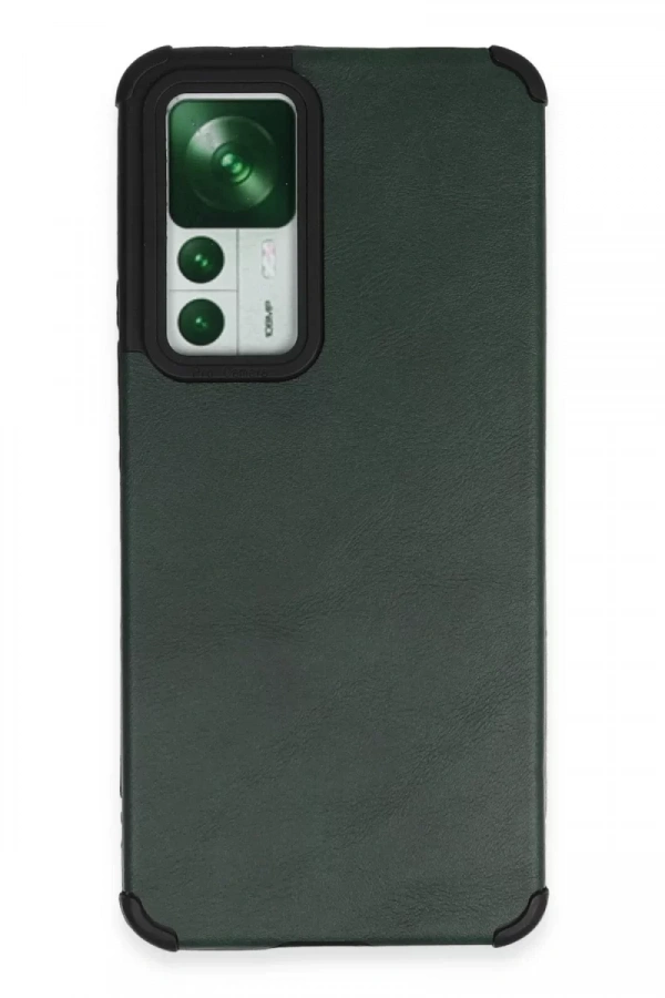 Xiaomi Mi 12T Kılıf Loop Deri Silikon - Yeşil