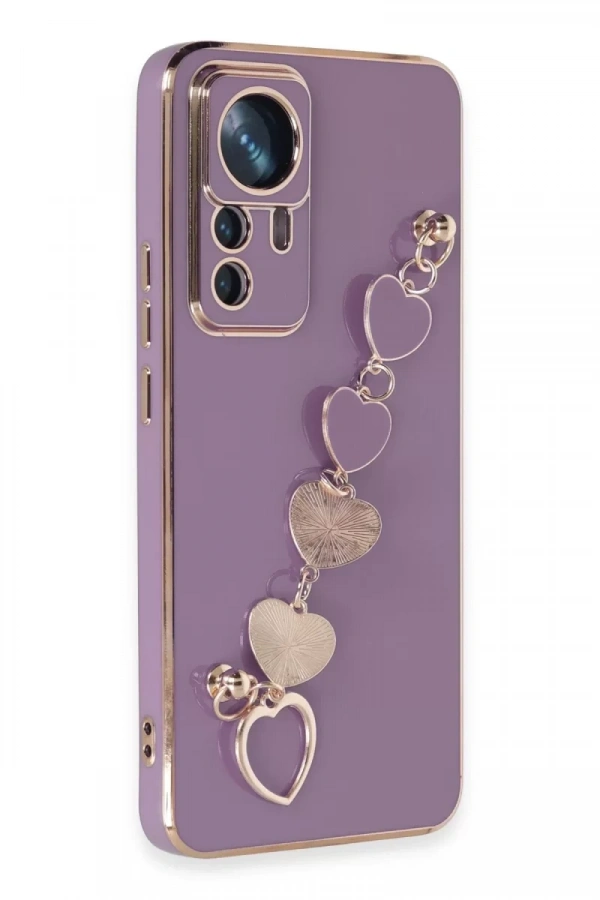 Xiaomi Mi 12T Pro Kılıf Esila Silikon - Mor