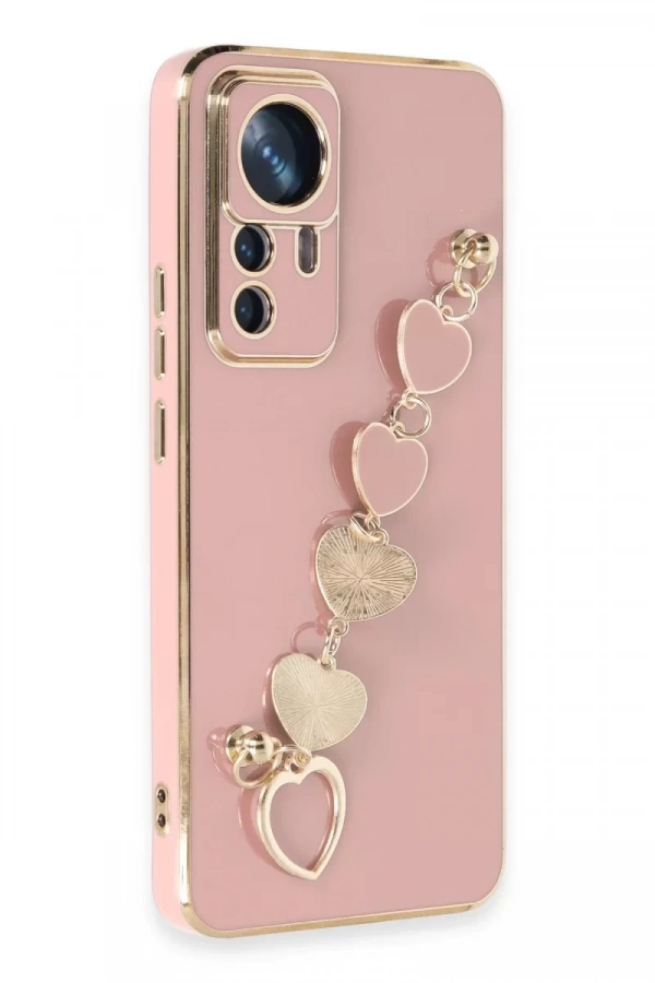 Xiaomi Mi 12T Pro Kılıf Esila Silikon - Pudra