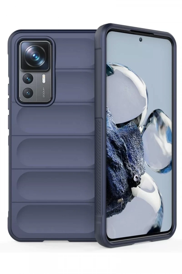 Xiaomi Mi 12T Pro Kılıf Optimum Silikon - Lacivert