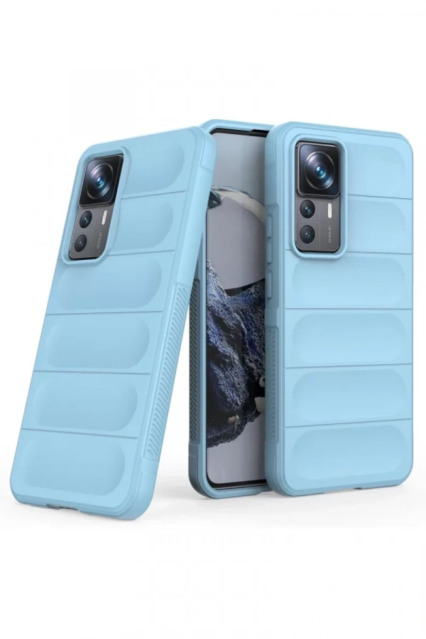 Xiaomi Mi 12T Pro Kılıf Optimum Silikon - Sky Blue