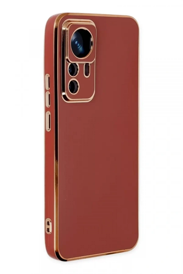 Xiaomi Mi 12T Pro Kılıf Volet Silikon - Kırmızı