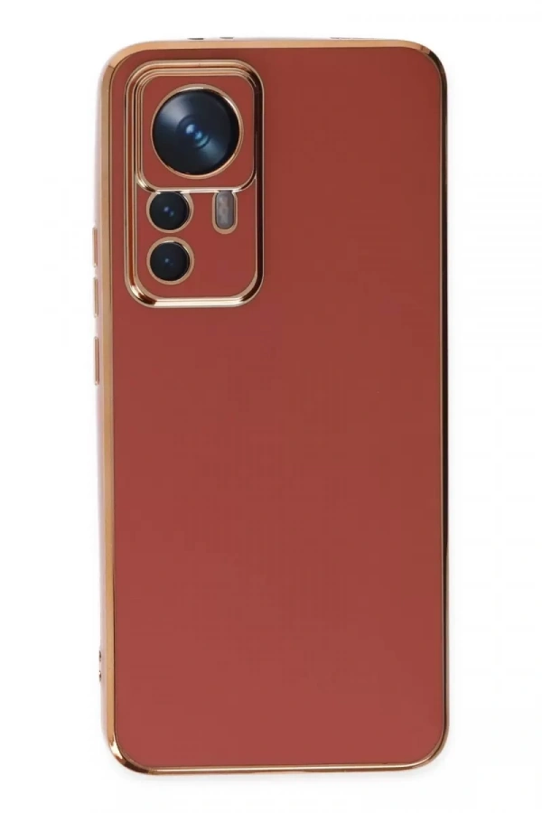 Xiaomi Mi 12T Pro Kılıf Volet Silikon - Kırmızı