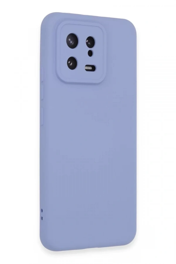 Xiaomi Mi 13 Kılıf Nano içi Kadife Silikon - Lila