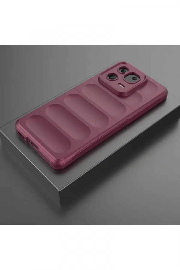 Xiaomi Mi 13 Kılıf Optimum Silikon - Bordo