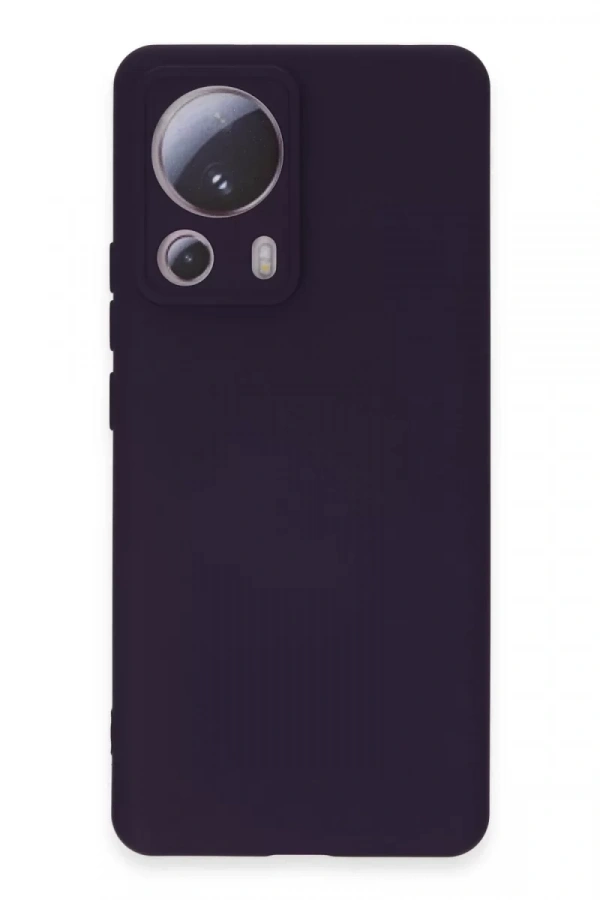Xiaomi Mi 13 Lite Kılıf Nano içi Kadife Silikon - Mor