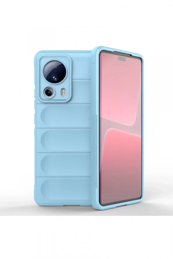 Xiaomi Mi 13 Lite Kılıf Optimum Silikon - Sky Blue