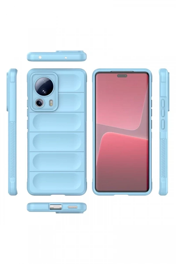 Xiaomi Mi 13 Lite Kılıf Optimum Silikon - Sky Blue