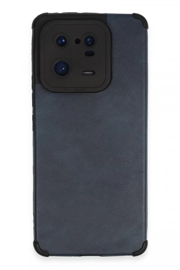 Xiaomi Mi 13 Pro Kılıf Loop Deri Silikon - Lacivert