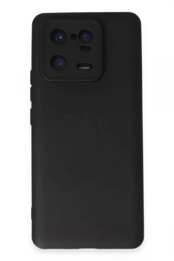 Xiaomi Mi 13 Pro Kılıf Nano içi Kadife Silikon - Siyah