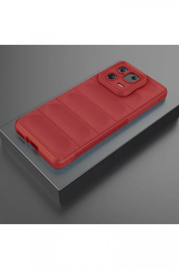 Xiaomi Mi 13 Pro Kılıf Optimum Silikon - Kırmızı