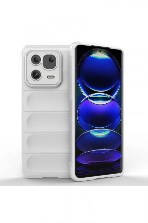 Xiaomi Mi 13 Pro Kılıf Optimum Silikon - Krem