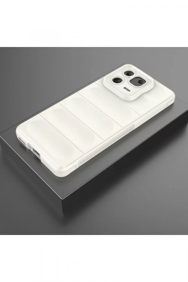 Xiaomi Mi 13 Pro Kılıf Optimum Silikon - Krem