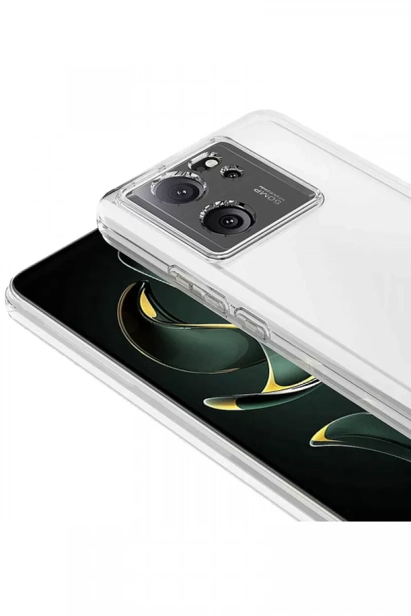 Xiaomi Mi 13T Pro Kılıf Lüx Şeffaf Silikon