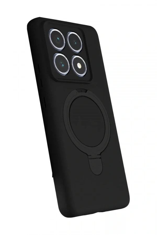 Xiaomi Mi 14T Pro Regal Magsafe Standlı Kapak - Siyah