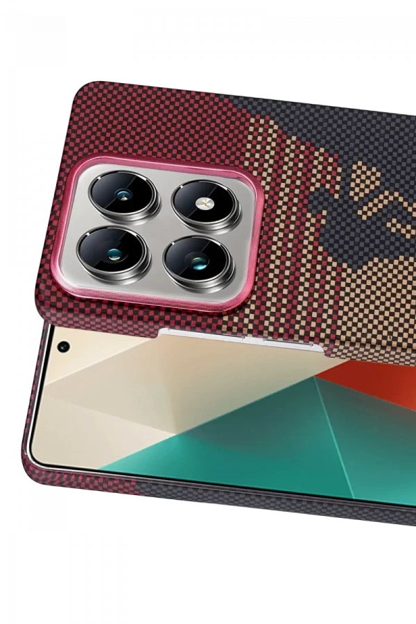 Xiaomi Mi 14T Pro Vega Magsafe Kapak - Kırmızı