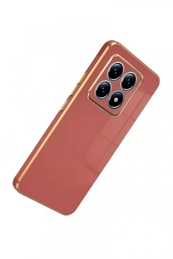 Xiaomi Mi 14T Pro Volet Silikon - Kırmızı