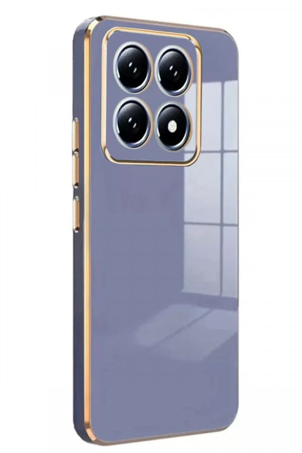 Xiaomi Mi 14T Pro Volet Silikon - Mavi