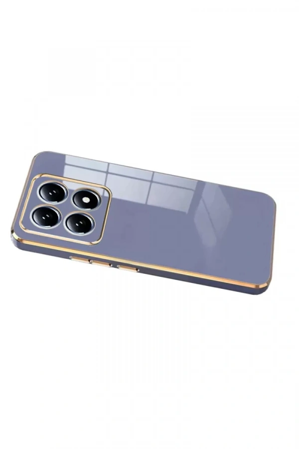 Xiaomi Mi 14T Pro Volet Silikon - Mavi