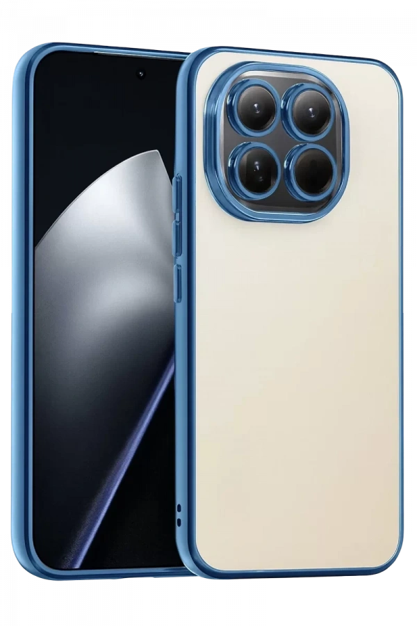 Xiaomi Mi 15 Lensli Silikon - Açık Mavi