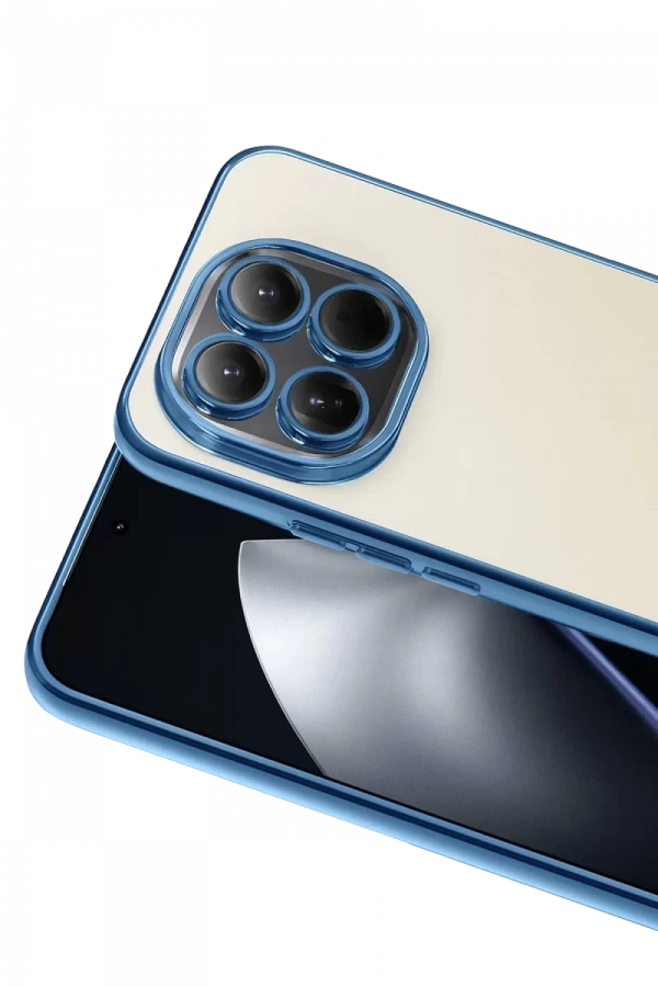 Xiaomi Mi 15 Lensli Silikon - Açık Mavi