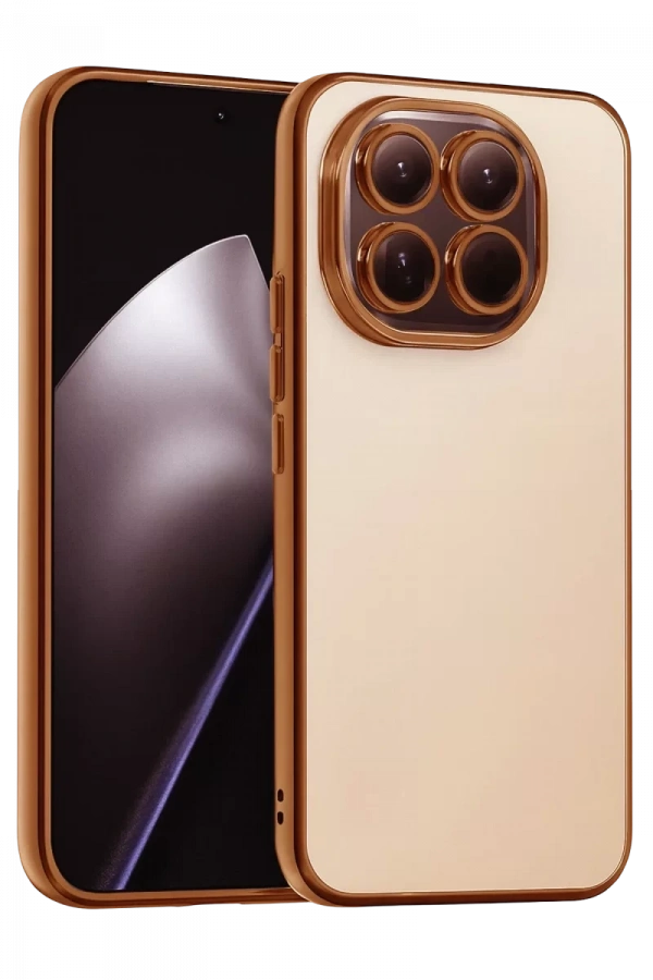Xiaomi Mi 15 Lensli Silikon - Çöl Titanyum