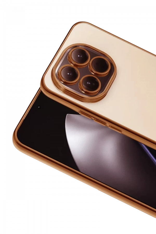 Xiaomi Mi 15 Lensli Silikon - Çöl Titanyum