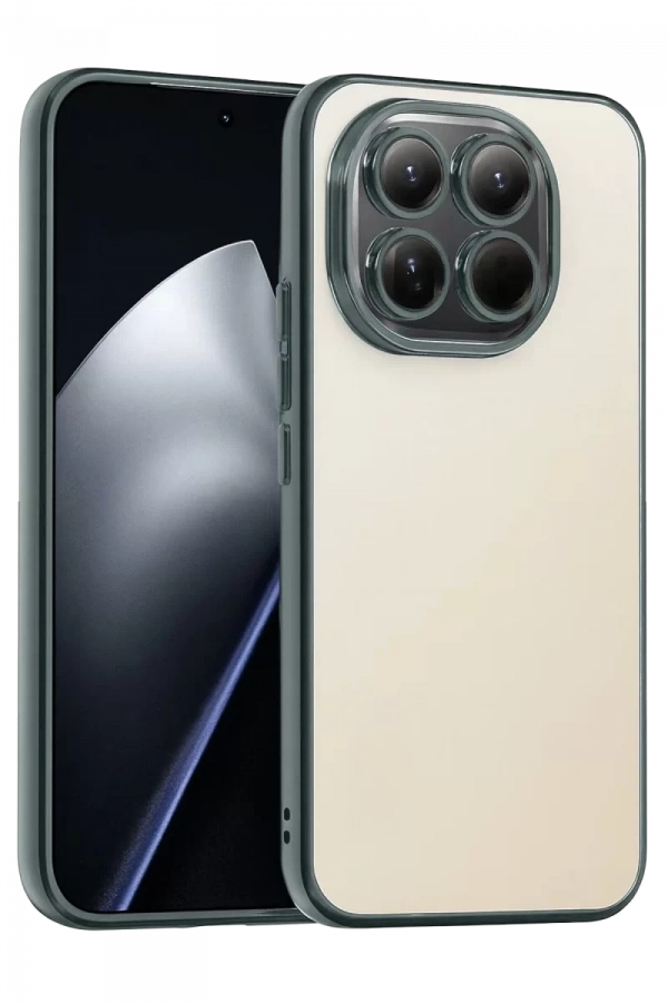 Xiaomi Mi 15 Lensli Silikon - Titan Gri