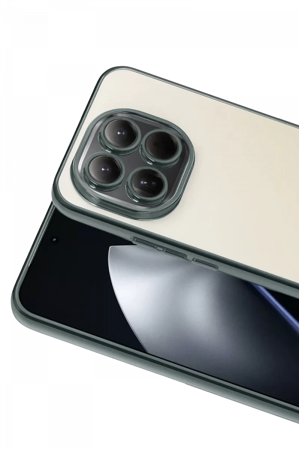 Xiaomi Mi 15 Lensli Silikon - Titan Gri