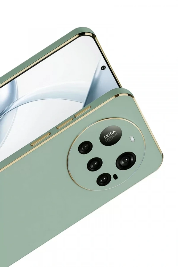 Xiaomi Mi 15 Ultra Kılıf Volet Silikon - Açık Yeşil