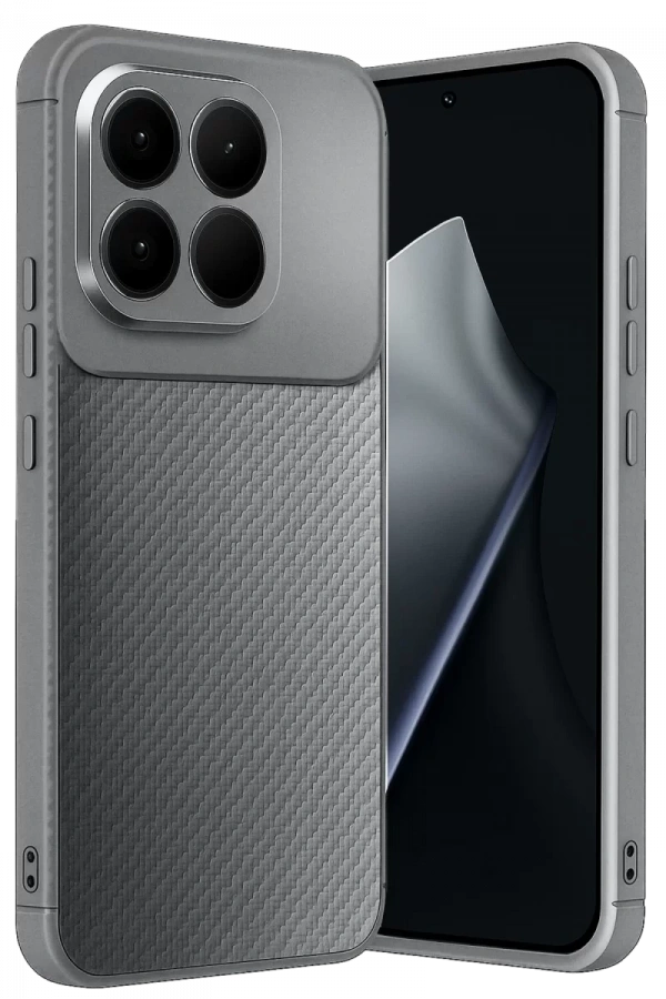 Xiaomi Mi 15T Auto Focus Karbon Kapak - Gri