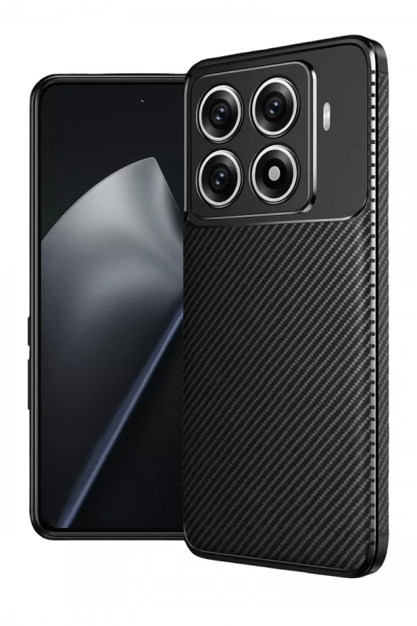 Xiaomi Mi 15T Pro Auto Focus Karbon Kapak - Siyah