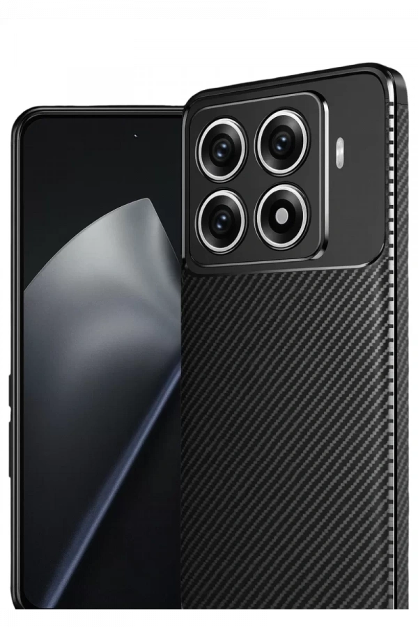 Xiaomi Mi 15T Pro Auto Focus Karbon Kapak - Siyah