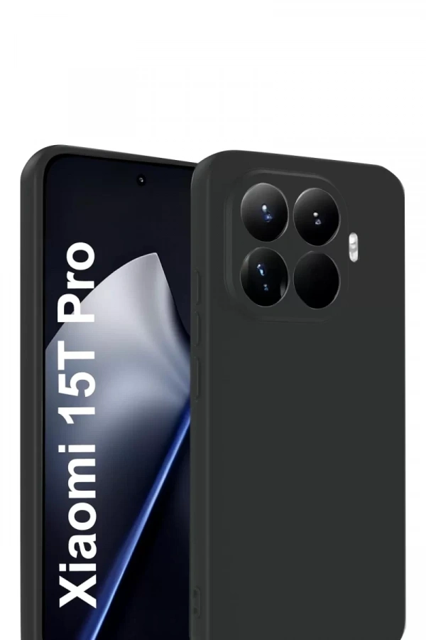 Xiaomi Mi 15T Pro First Silikon - Siyah