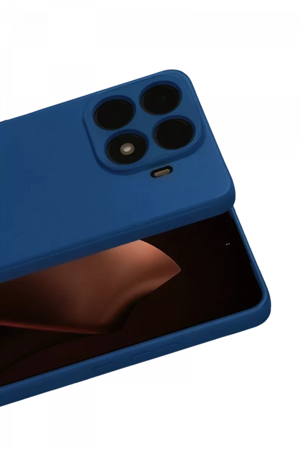 Xiaomi Mi 15T Pro Nano içi Kadife Silikon - Lacivert