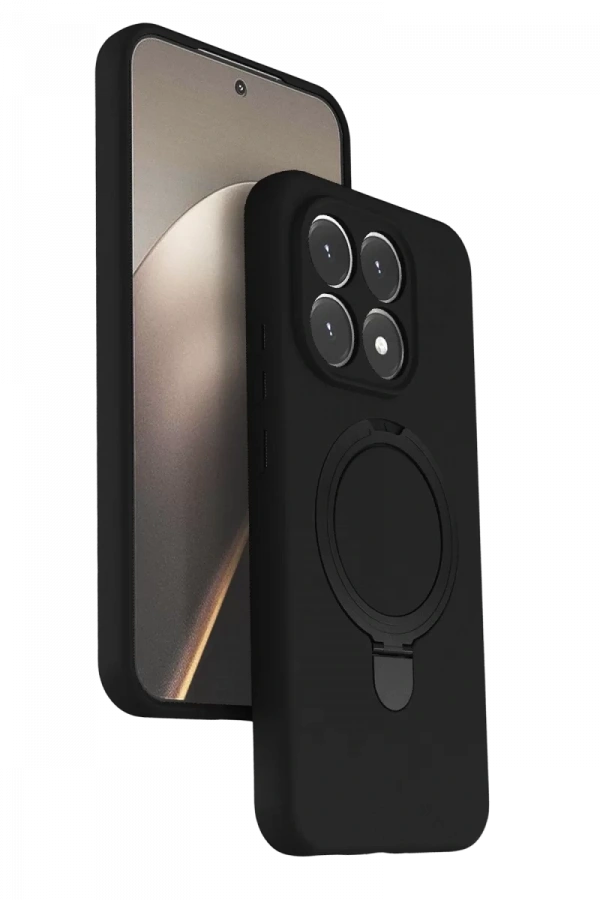 Xiaomi Mi 15T Regal Magsafe Standlı Kapak - Siyah