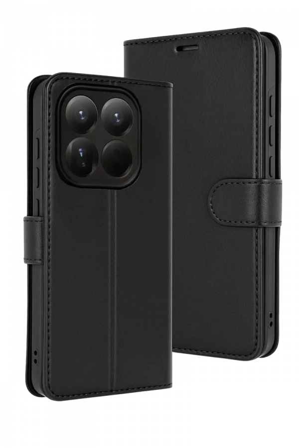 Xiaomi Mi 15T Trend S Plus Kapaklı Kılıf - Siyah