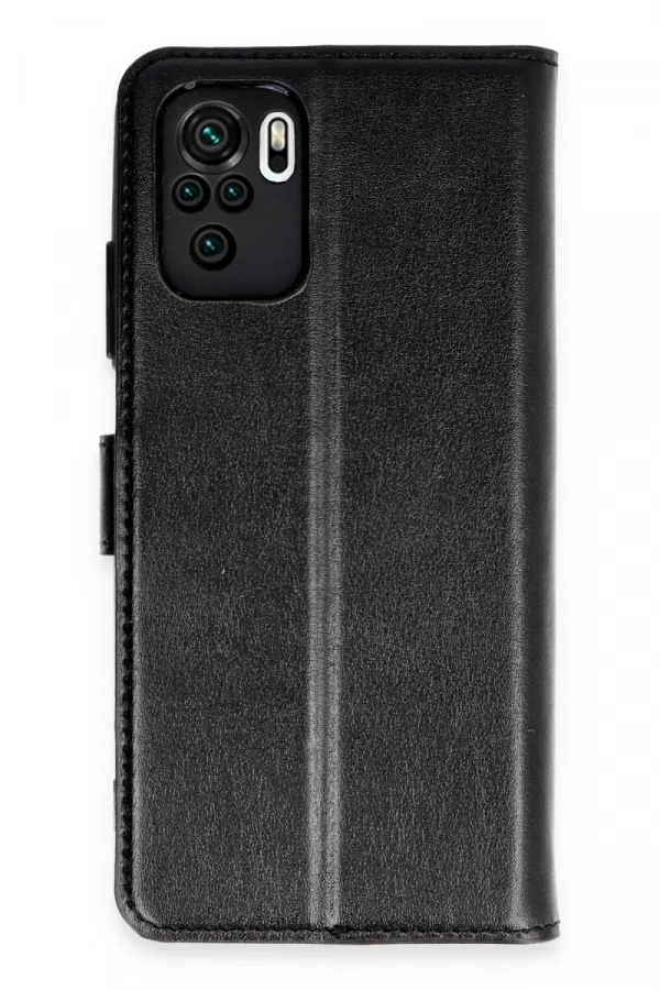 Xiaomi Mi Note 10 Trend S Plus Kapaklı Kılıf - Siyah