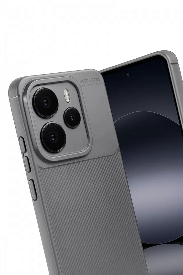 Xiaomi Note 14 5G Auto Focus Karbon Kapak - Gri
