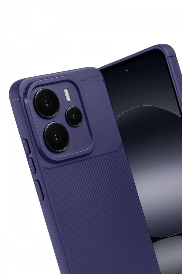 Xiaomi Note 14 5G Auto Focus Karbon Kapak - Lacivert