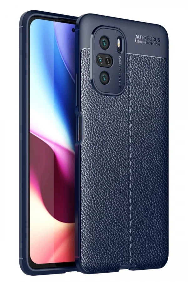 Xiaomi Poco F3 Kılıf Auto Focus Kapak - Lacivert