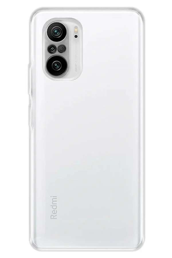 Xiaomi Poco F3 Kılıf Deluxe 2mm Şeffaf Silikon - Şeffaf
