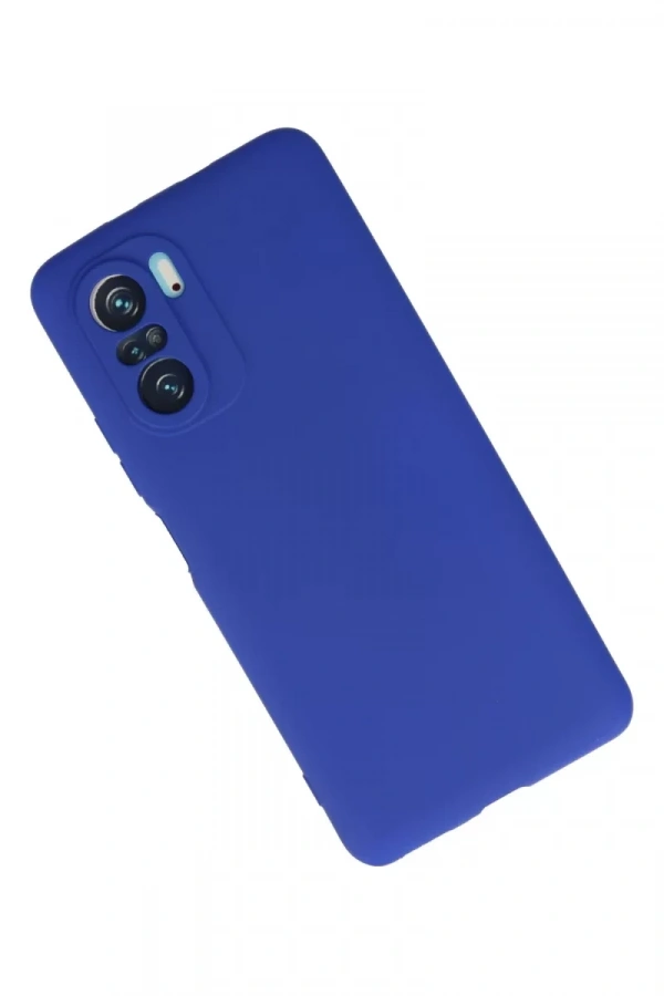 Xiaomi Poco F3 Kılıf First Silikon - Lacivert