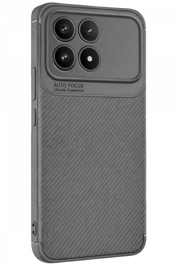 Xiaomi Poco F8 Pro Auto Focus Karbon Kapak - Gri
