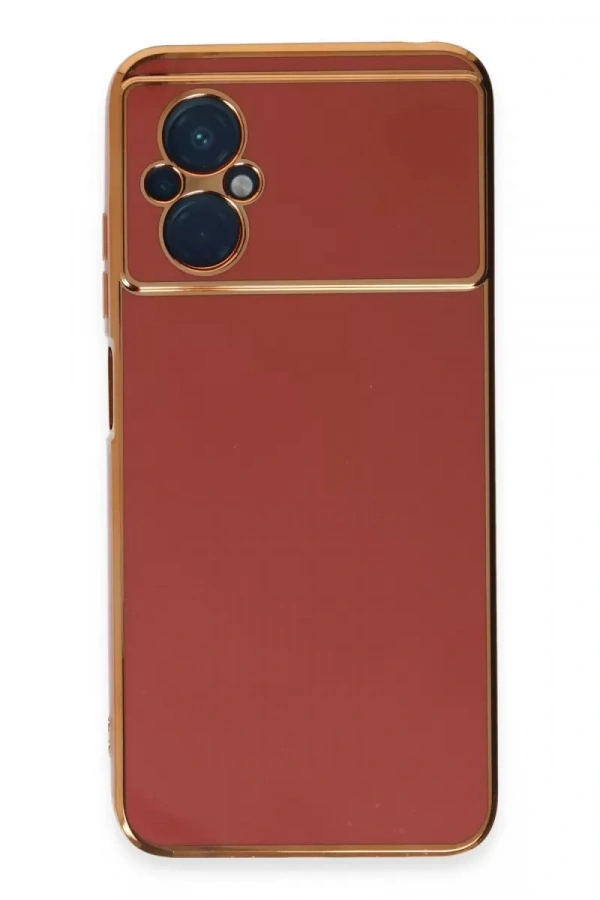 Xiaomi Poco M5 Kılıf Volet Silikon - Kırmızı