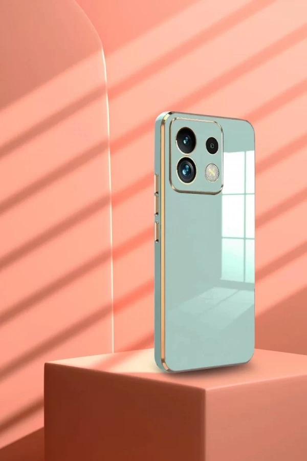Xiaomi Poco M6 Pro 4G Kılıf Volet Silikon - Siyah