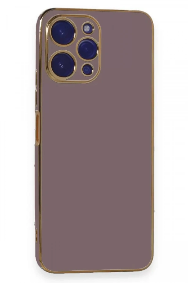 Xiaomi Poco M6 Pro 5G Kılıf Volet Silikon - Mor