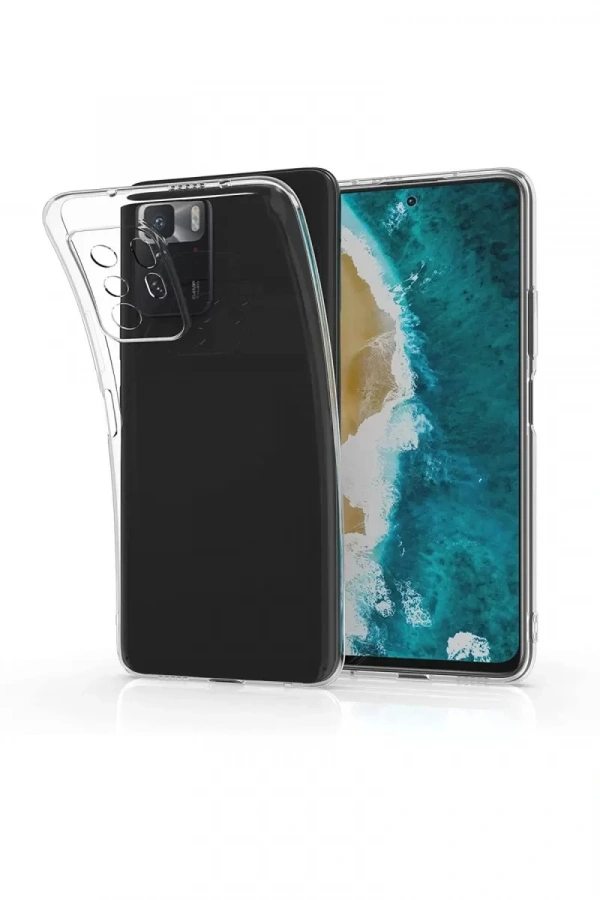 Xiaomi Poco X3 GT Kılıf Lüx Şeffaf Silikon